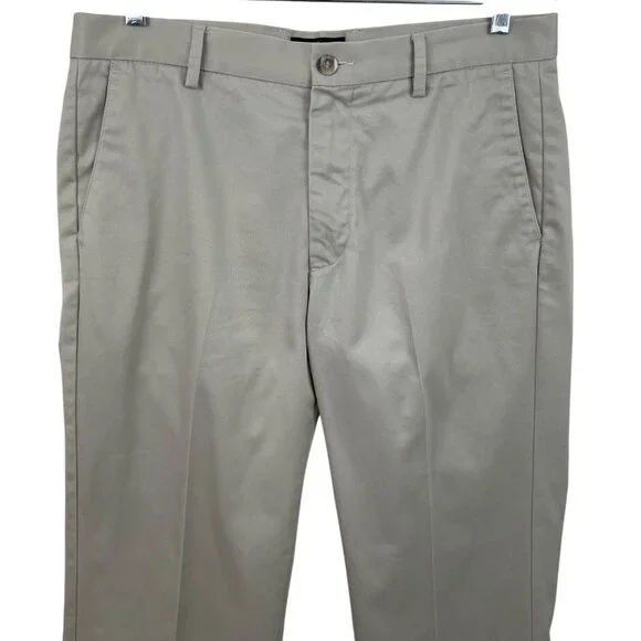 Dockers Men's Signature Khaki Slim Fit D1 Flat Front Pants 34x30 - Picture 3 of 9